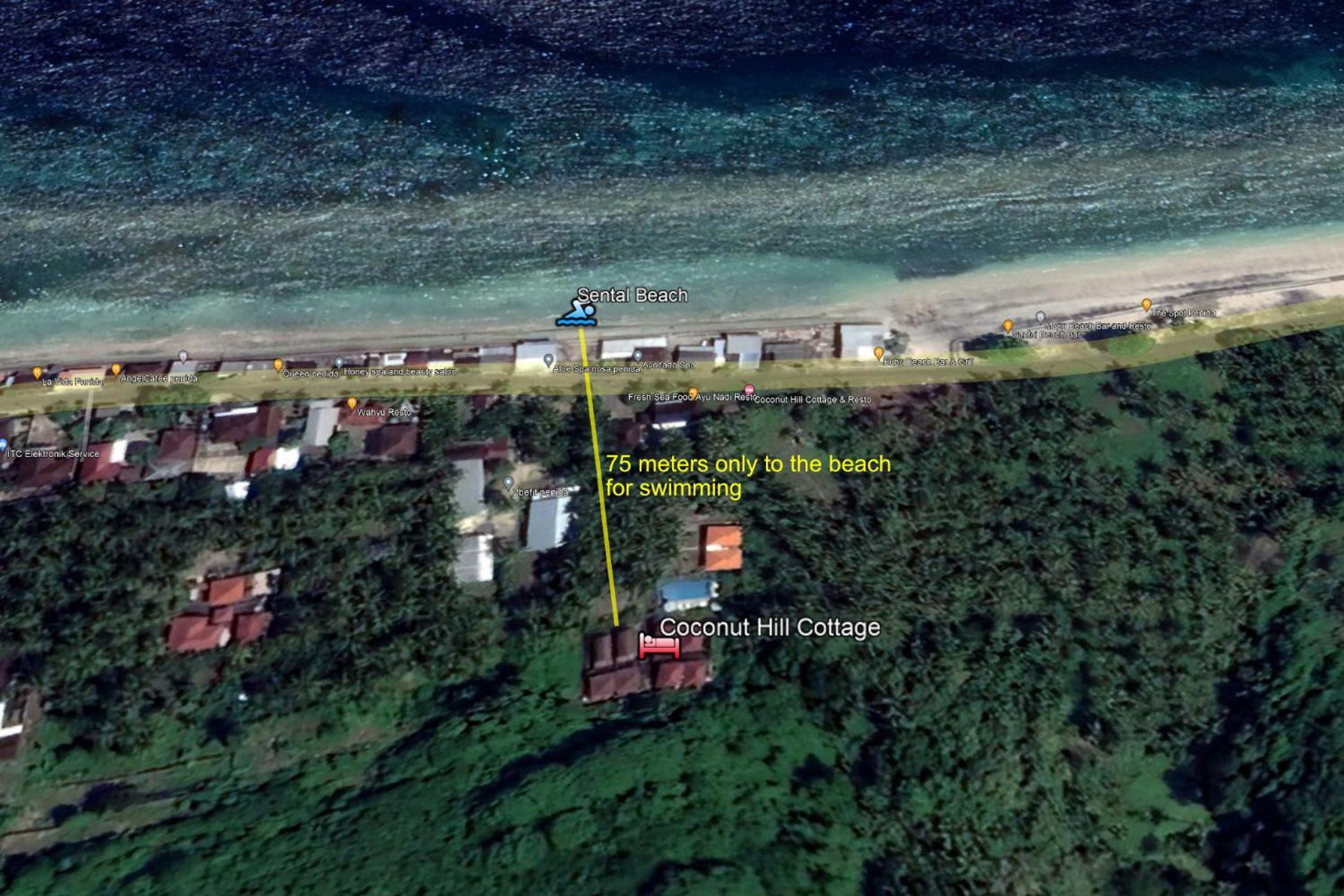 Coconut Hill Cottage Batununggul ภายนอก รูปภาพ
